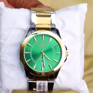 tissot 1853 master copy – green dial | two tone gold & silver strap